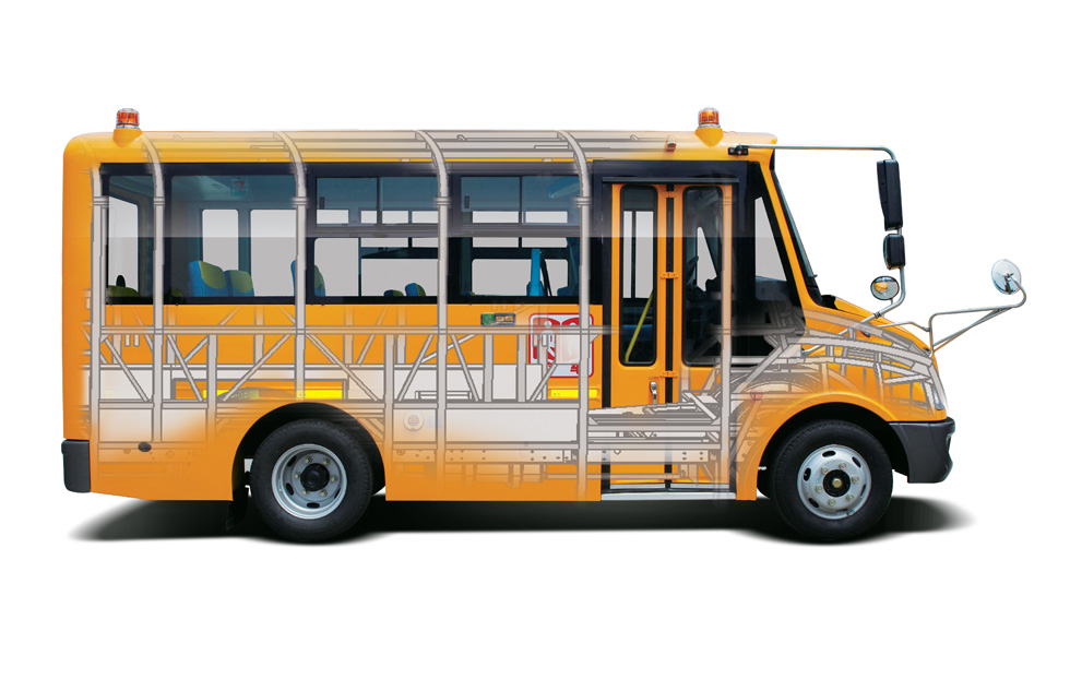 18座小學生校車ZK6559DX窄車身